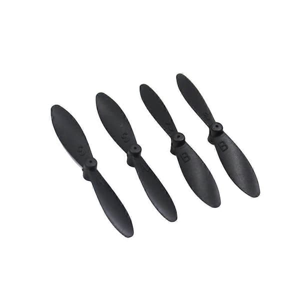 Børnegave 4 stk. ABS-vinger Propeller Reservedele Tilbehør til SG800 Drone Quadcopter Black