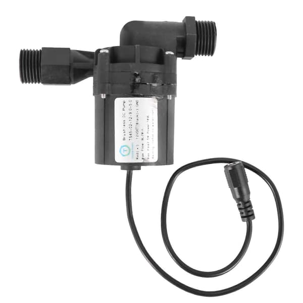 DC 12V 18W Bryggning Hemmabryggning Pump Cirkulation Borstlösa Ölpumpar Black