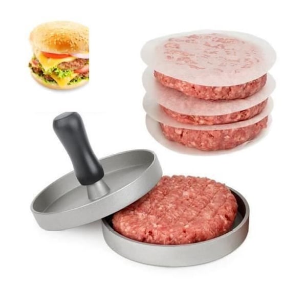 Burger press - WOWSUPER - Easy to use - Black - 110 Watt