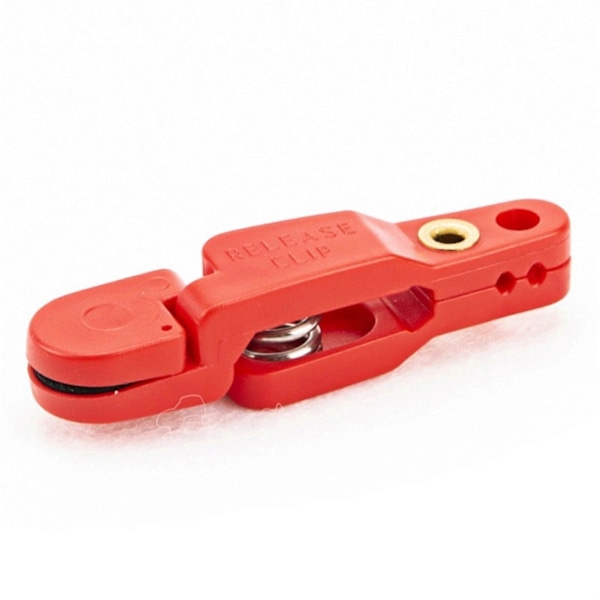 10x Planer Boards/Utløserklemmer for Havfiske, Trolling Line Clip, Justerbar Red