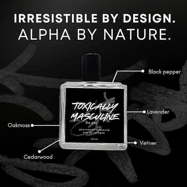 Toxically Masculine - Feromoninfundert Eau de Cologne 1pcs