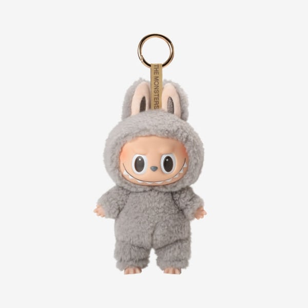 Pop Mart Labubu The Monsters – Spännande Macaron Plysch Nyckelring Serie (1 Blind Box, 1.0) en Generati one Generation Toffee candy