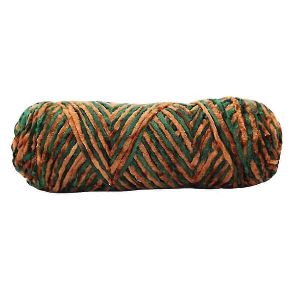 Chenille Vinter Hekle Skjerf Garn Myk Hekle Garn Flettet Garn