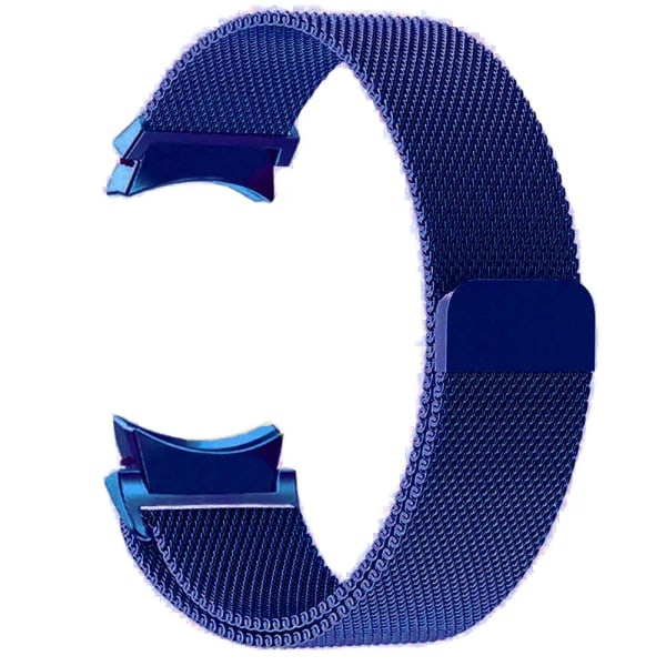 Rem til Samsung Galaxy Watch 6/5/4/Classic 47mm 43mm 40mm 44mm Milanese Loop Armbånd correa Galaxy Watch 5 pro 45mm rem Blue