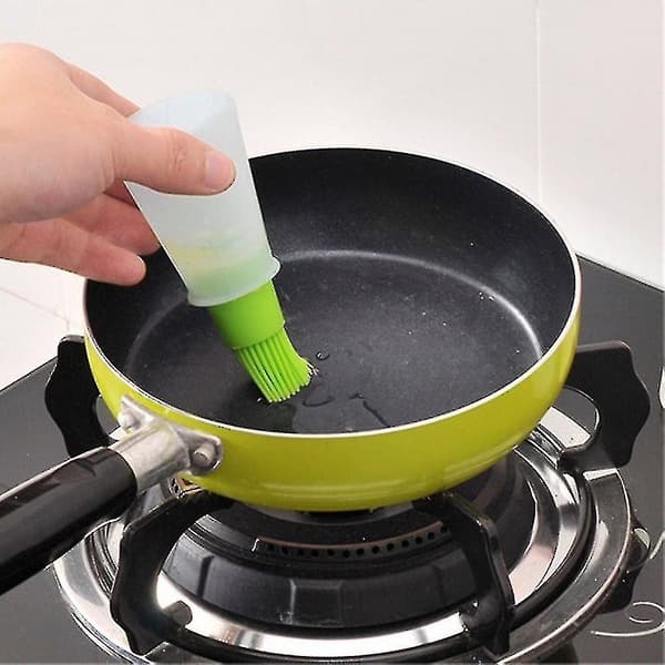 Silikonoljeflaskborste Grillborste Bekväma köksredskap Miljövänlig borste
