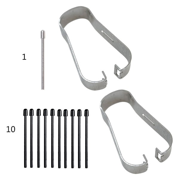 Originale BOOX Highlighter-nibber for Max lumi, lumi2/Note air2/Note5,3,2/Nova airC/Nova3 colol/Nova 3,2 penner 10 Plastnibber 10 Plastic Nibs 0.01