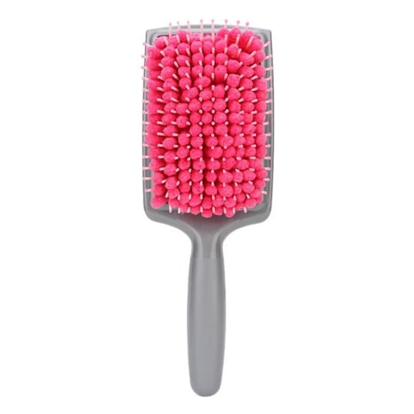 JILA JILA Massage Brush Antistatisk Vattenabsorberande Luftkudde Snabbtorkande Hårhandduk Kam (Rosa)