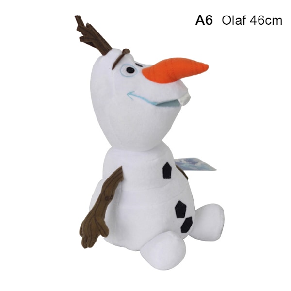1 stk Frosne dukker Snødronning prinsesse plysj fylt Elsa 40cm Olaf Olaf Olaf 50 cm