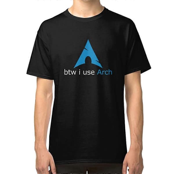 Btw I use Arch T-shirt LGL sort black XL