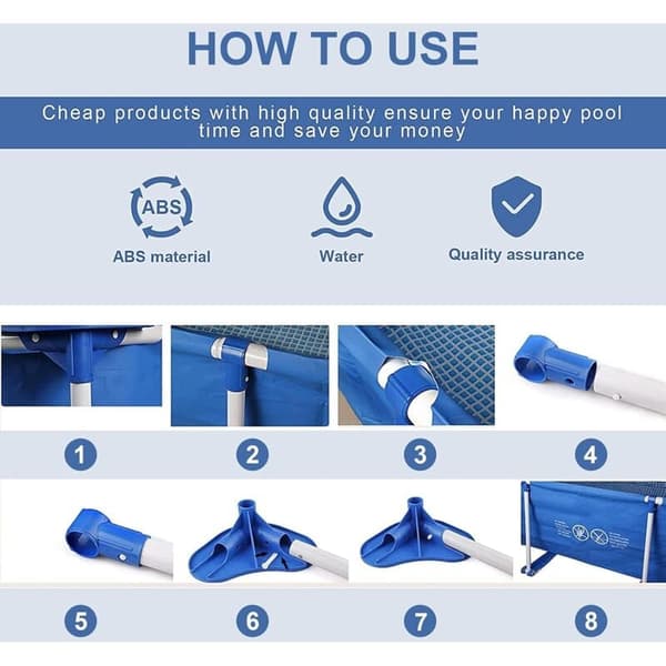 24 st Poolstift, Ersättningsstift, Poolskarvar i plast, Plaststift, Poolskarvar, Poolramstift, Poolskarvstift (24 st)