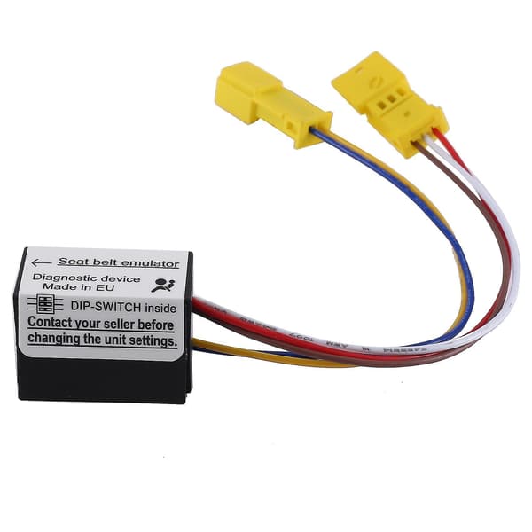 For C-klasse W203 (2000-2004) Bypass Setebeskyttelsesmatte Sensor Emulator Bypass Emulator Bilsetetilbehør As shown
