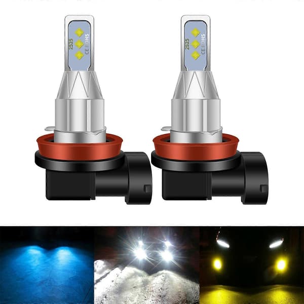 Bil LED tåkelys H11 White Light