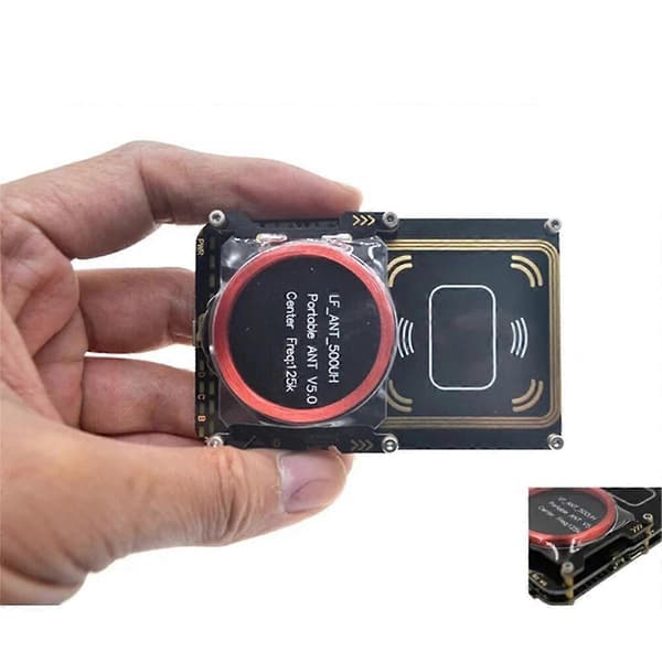 Proxmark3 512M RFID-kortlæser IC/ID-nøgleskriver NFC 5.0 Smart Chip Kopimaskine Programmeringssæt UID S50 Afkodning Duplikator Black