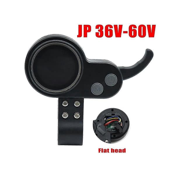 Til Jp Display 36v-60v Motor Børsteløs Controller LCD Display Panel Tommelfinger Gas Til Flj T11 T113 Elektrisk Scooter,a Black