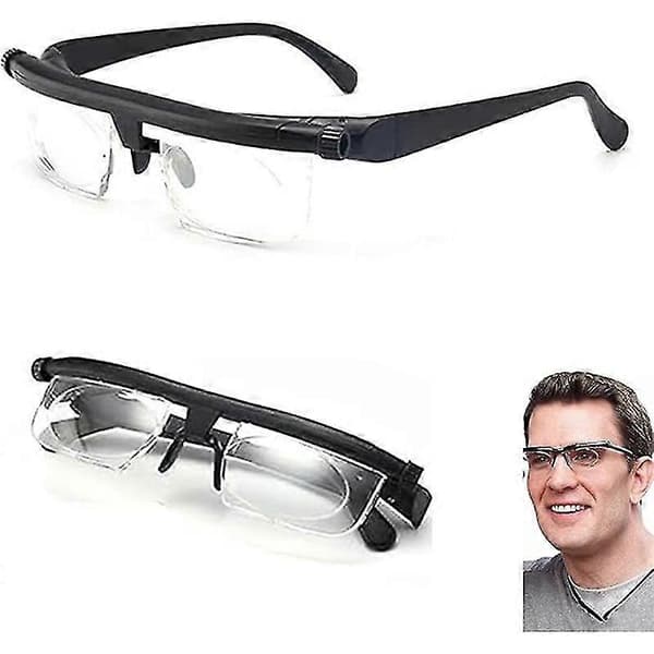 Justerbare briller med Dial Vision Correction - Tilpassbare fokuslinser for lesing