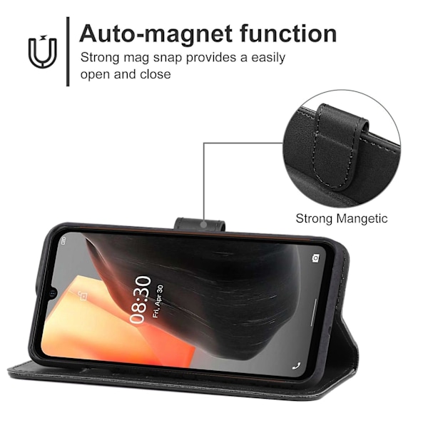 Nahkakotelo Ulefone Armor 8 / 8 Pro -puhelimelle