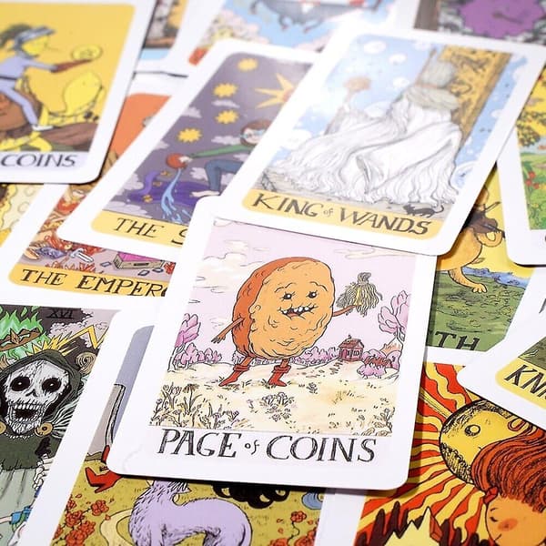 Adventure Time tarot Deck 78-kort dæk størrelse 10*6cm