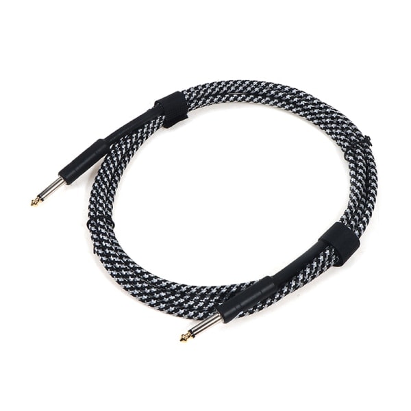 Fender Gitarrkabel Tråd Sladd Bas Elgitarr Box o Kabel Brus Svart 3m