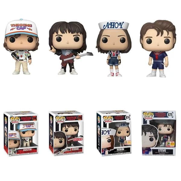 【CJY】Højkvalitets Stranger Things Sæson 4 Robin Funko Pop! Vinyl Samlerfigur Robin