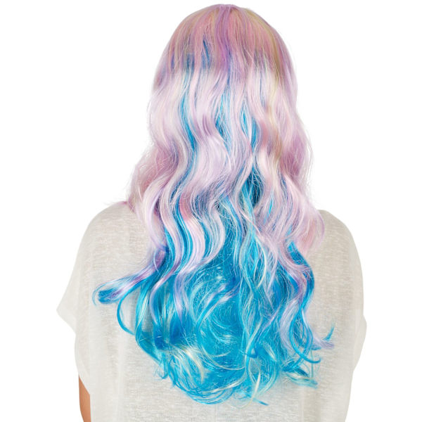 tectake Paryk i pastel farver Multicolor multif\\u00e4rg
