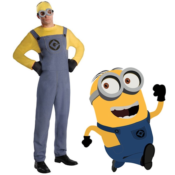 Anime Minion Koko perheen cosplay-asu poika tyttö mekko haalari miehet L (175-180cm)