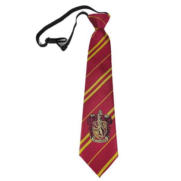 Hogwarts Polyester Slips 2-pack (Slips + Handknuten Slips) College Badge red