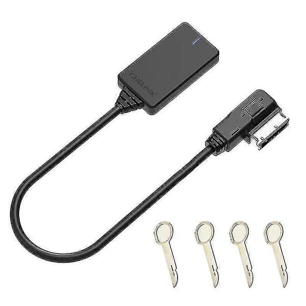 Trådlös Aux Bluetooth Adapter Kabel Ljud Musik Auto Bluetooth För A3 A4 B8 B6 Q5 A5 A