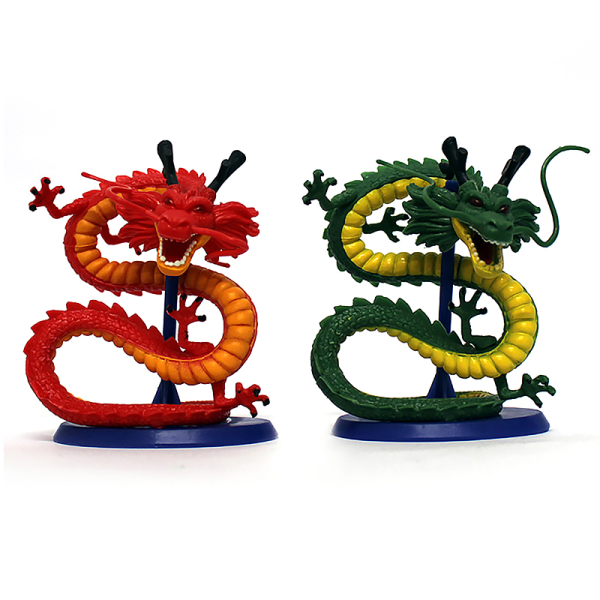 IC Dragon Ball Leksaksfigur Drake Handgjord Modell Docka Leksak Ornament Röd