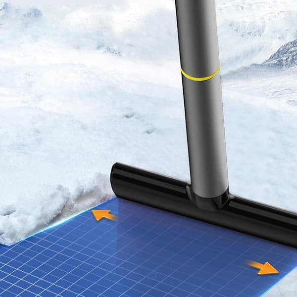 Automatisk isskraber sneskraber med børste og snefjerner, ridsefrit design til vinterforruder, robust og effektiv