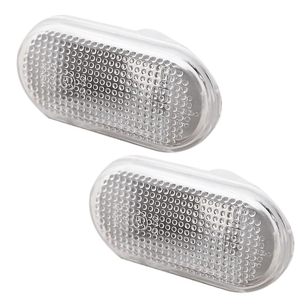 Sidomarkeringsljus Blinkers Lampa för Tiida Livina Quest Micra 2005 2006 2007 white