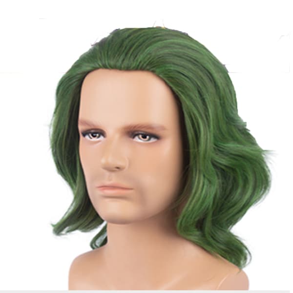 Joker Parykk Arthus Cosplay Parykkhette