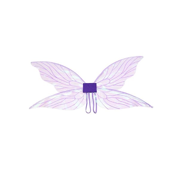 Girls Butterfly Wings Kids Fairy Wings Sparkling Sheer Angel Wings Dress Up Cosplay Costume