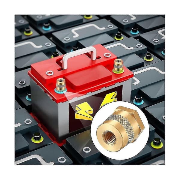 Batteripolstik, batteripolterminaler, til M8 top- eller sidepoler, batteri