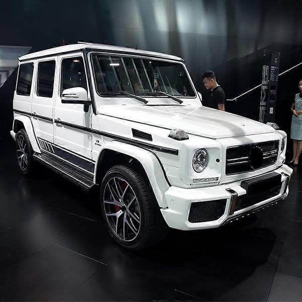 Bil Side Sticker Stribe Sticker til G55 G63 W463 G Klasse Black