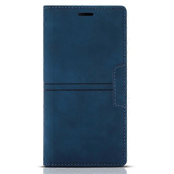 Til Samsung Galaxy Note20 Ultra Dream Magnetisk Suge Business Horisontal Flip PU Læder Etui med Holder & Kort Slot & Wallet[D] Blue