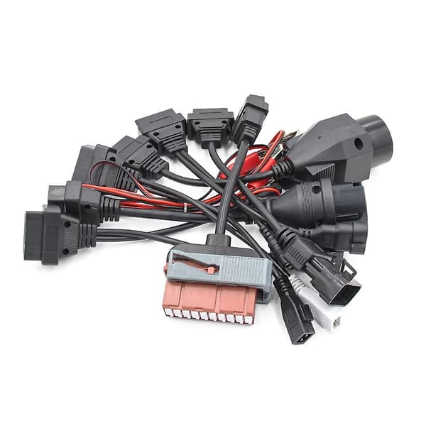 Komplett sett 8 bilkabel diagnostisk kabel OBD-omformerkabel for TCS CDP