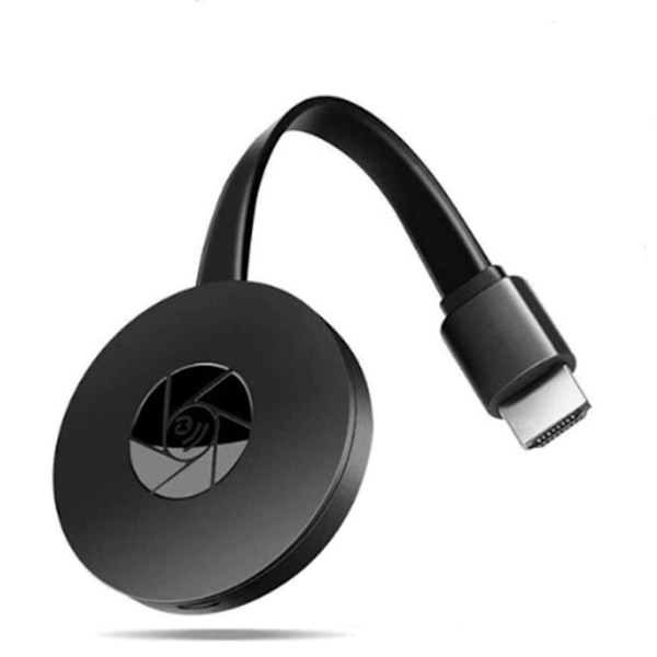Trådløs HDMI-skjermadapter, WiFi-skjermdongle, bærbar 1080P TV-mottaker Airplay-dongle, speil skjerm fra telefon til stor skjerm, kompatibel med