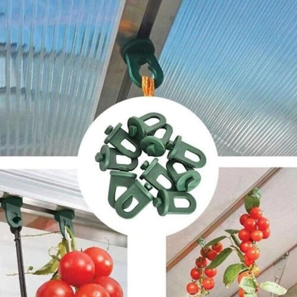 50 stk. Drivhusklips for Planter, Avlingsklips, Drivhushengeklips, Avlingskroker