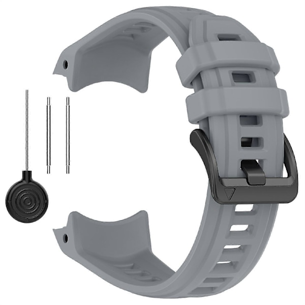 26mm Silikonarmband Kompatibelt med Garmin Instinct 3 Solar Instinct 3 AMOLED 50mm Ersättningsarmband - Multicolor Grey