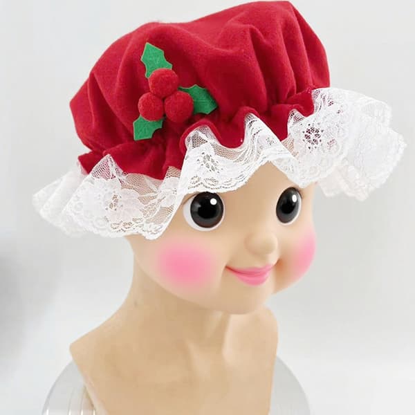 Miss Christmas Forkle Halvkroppsdrakt Gjenbrukbart Rollespillkostyme