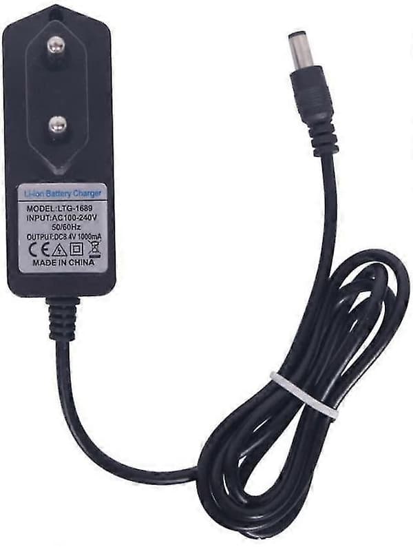 Lader for LED-hodelykt Sykkel MTB-lampe 8.4v EU-lader - Dobbellader