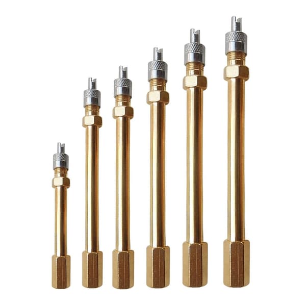 Ventilforlænger til bil, lastbil, hjul, dæk, ventilforlænger 0,02 0.04 120mm