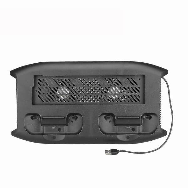 Xbox One X Dobbelt Controller Opladerstation Vertikal Stand Køleventilator
