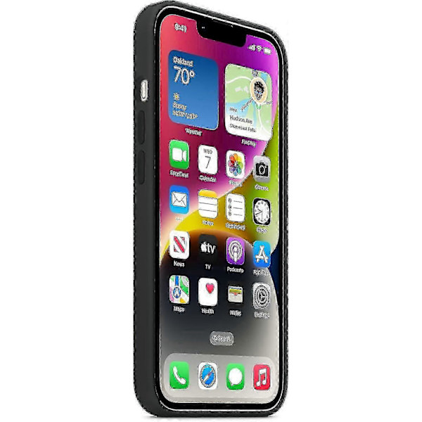 Apple iPhone 14 Silikonskal - Midnattsvart