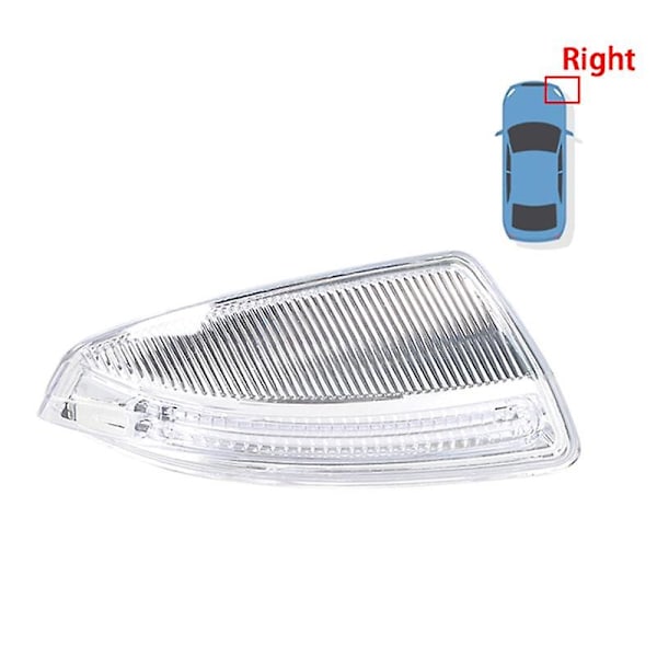 Höger Sidospegel Blinkerslampa för W164 W204 W639 ML300 ML320 ML500 C250 C300 C350 White