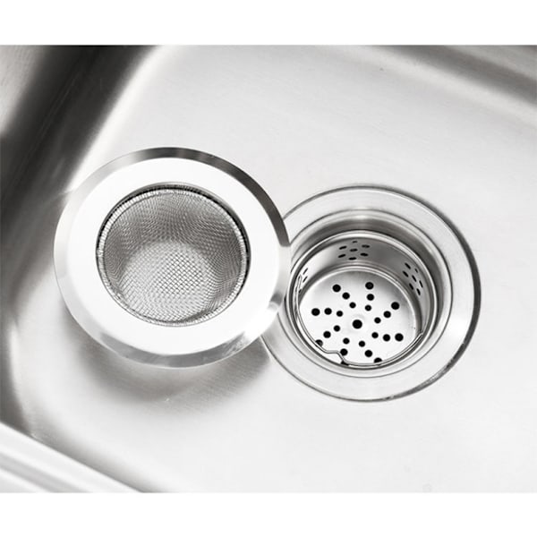 2 PCS Kitchen Sink Strainers, Large Wide Side, Suitable for Most Sink Drain Food Collectors