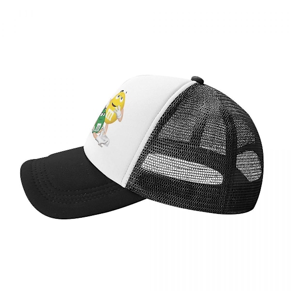 Personlig M&M's Sjokolade Baseball Caps Utendørs Menn Kvinner Justerbar Morsom Candy Meme Trucker Hatt Vår (FMY) Orange