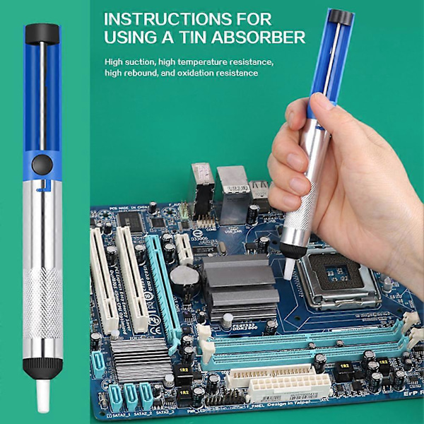 Multifunktionell Lödkolv Lödningsmaskin Set Intern Uppvärmd Industriell Svetsverktyg för Reparationer Hem DIY BK Externally heated AU Plug