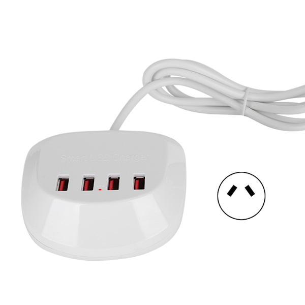 Intelligent 4-Port 20W USB Reiselader