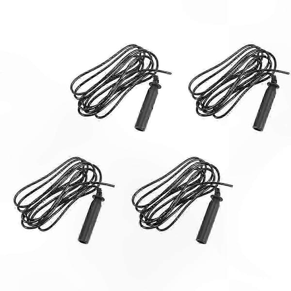 4 STK Motor Gløderør Ledningsstik 4G0971782 til GOLF A1 A4 Seat 07Z971782 4G0-971-782 Sort SZRH A-M